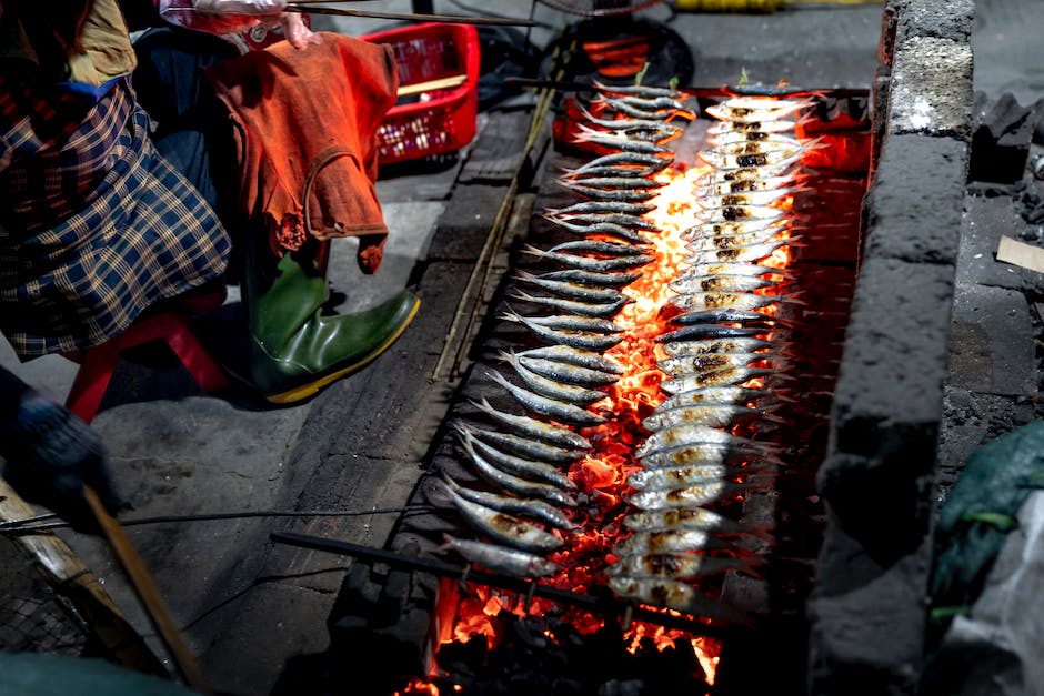 How do you grill whole fish without sticking?